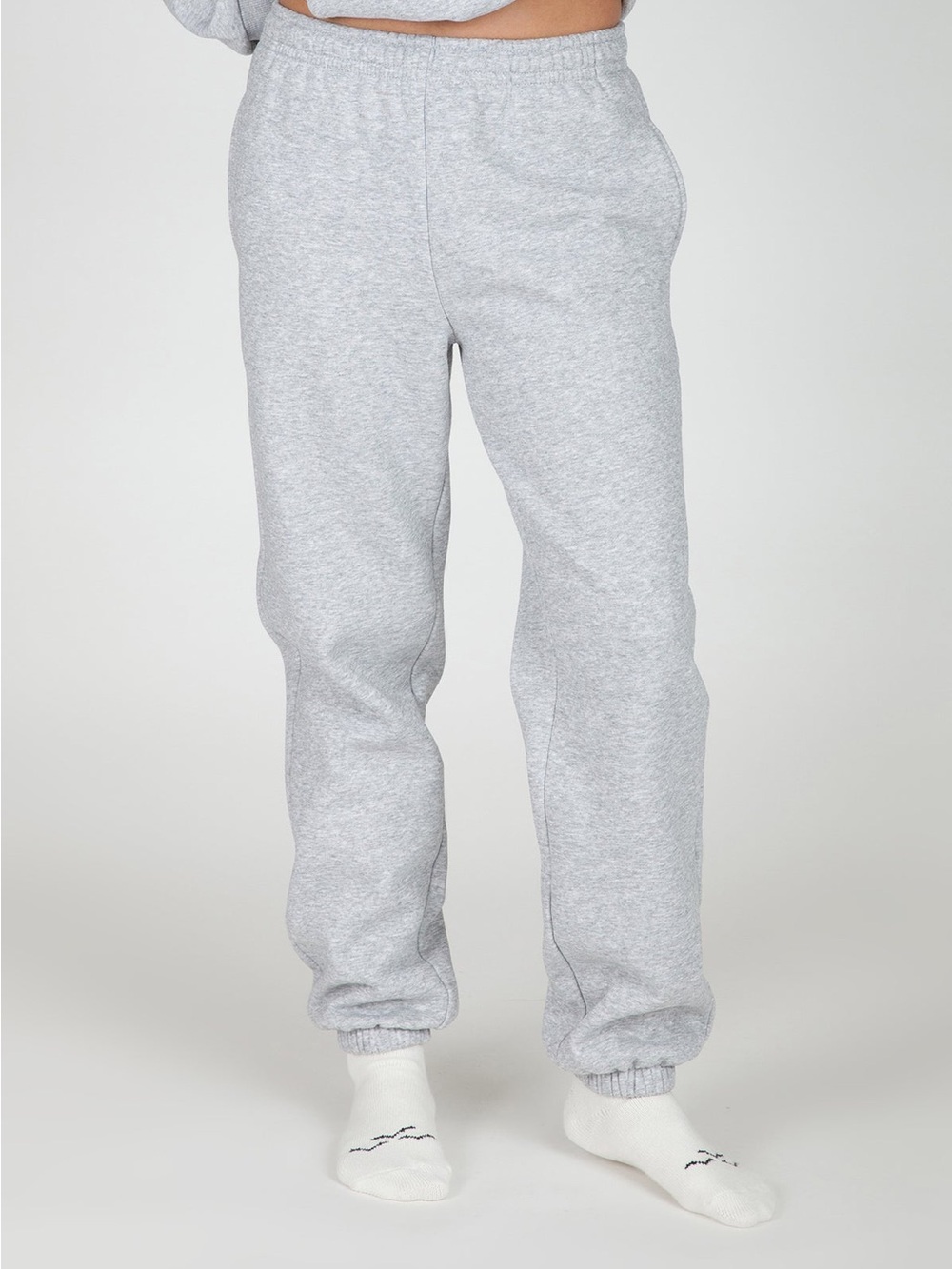 🌼LAZY PANTS FLEECE REGULAR FIT SWEATPANTS IN CLASSIC GREY